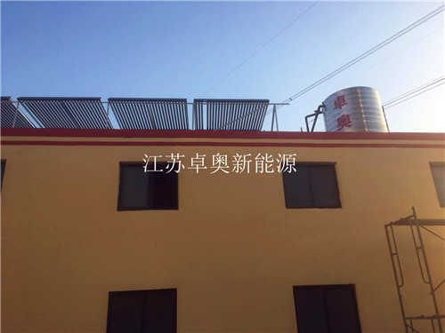無(wú)錫巨力重工員工洗澡熱水系統(tǒng)