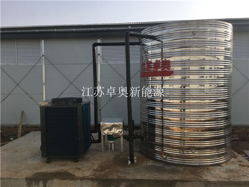 中鐵12局南京工地項目部空氣能系統